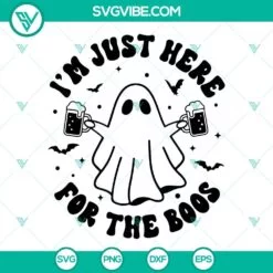 Halloween, SVG Files, Ghost Girl And Ghost Dog SVG Image, Halloween SVG Files, 4