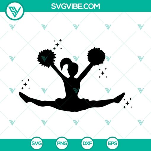 i m not yelling this is my cheerleader voice svg cheerleading svg funny cheerleader quotes svg png dxf eps 6 mockup 1