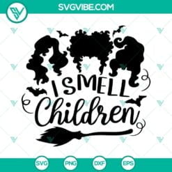 Halloween, SVG Files, I Smell Children SVG Images, Hocus Pocus SVG Images, 4