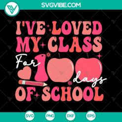 School, SVG Files, Football I Tackled 100 Days Of School SVG Image PNG EPS DXF 3