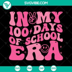 School, SVG Files, Level 100 Days Of School Complete SVG Image, Happy 100 Days 4