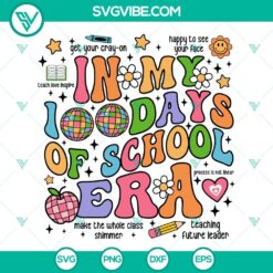 School, SVG Files, Schools Out For Summer Retro SVG Images, Teacher Summer SVG 4