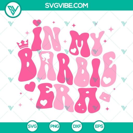 in my barbie era svg png barbie svg barbie era svg 9 mockup