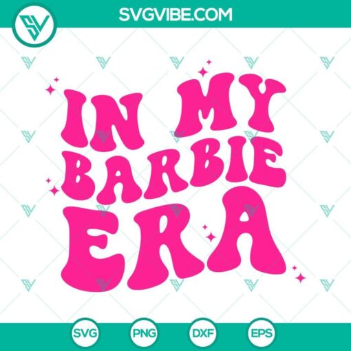 in my barbie era svg png dxf eps cut files 1 mockup