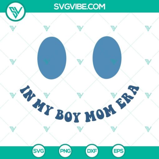 in my boy mom era svg boy mama svg retro mom era svg trendy mom quote svg png dxf eps for shirt 9 mockup