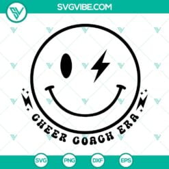 Soccer, Sports, SVG Files, Soccer Training SVG & Football SVG Cheer Coach  3