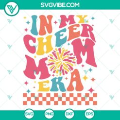 in my cheer mom era svg cheer mama svg retro cheer mom svg 9 mockup