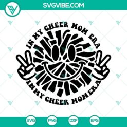 In My Cheer Mom Era SVG Download, Cheer Mama SVG Images, Retro Cheer Mom SVG Download, 2