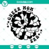 Cheer Mom Era SVG: Cheerleading & Shirt SVG graphics for cheer moms. Perfect for crafting projects.