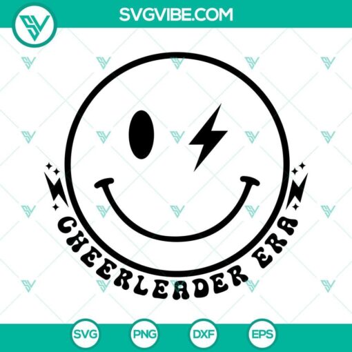 in my cheerleader era svg cheerleading svg cheerleader svg png dxf eps cricut 5 mockup