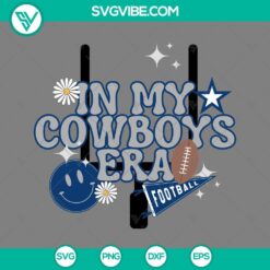 Sports, SVG Files, In My Cowboys Era Football SVG Download, Dallas Cowboys SVG 2