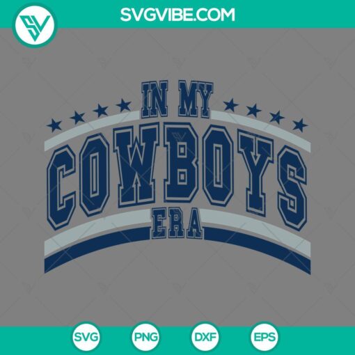 in my cowboys era svg taylor swift dallas cowboys svg football era svg mockup