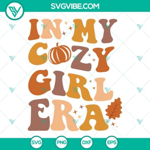 in my cozy girl era svg cozy girl svg fall svg pumpkin season svg autumn svg 7 mockup