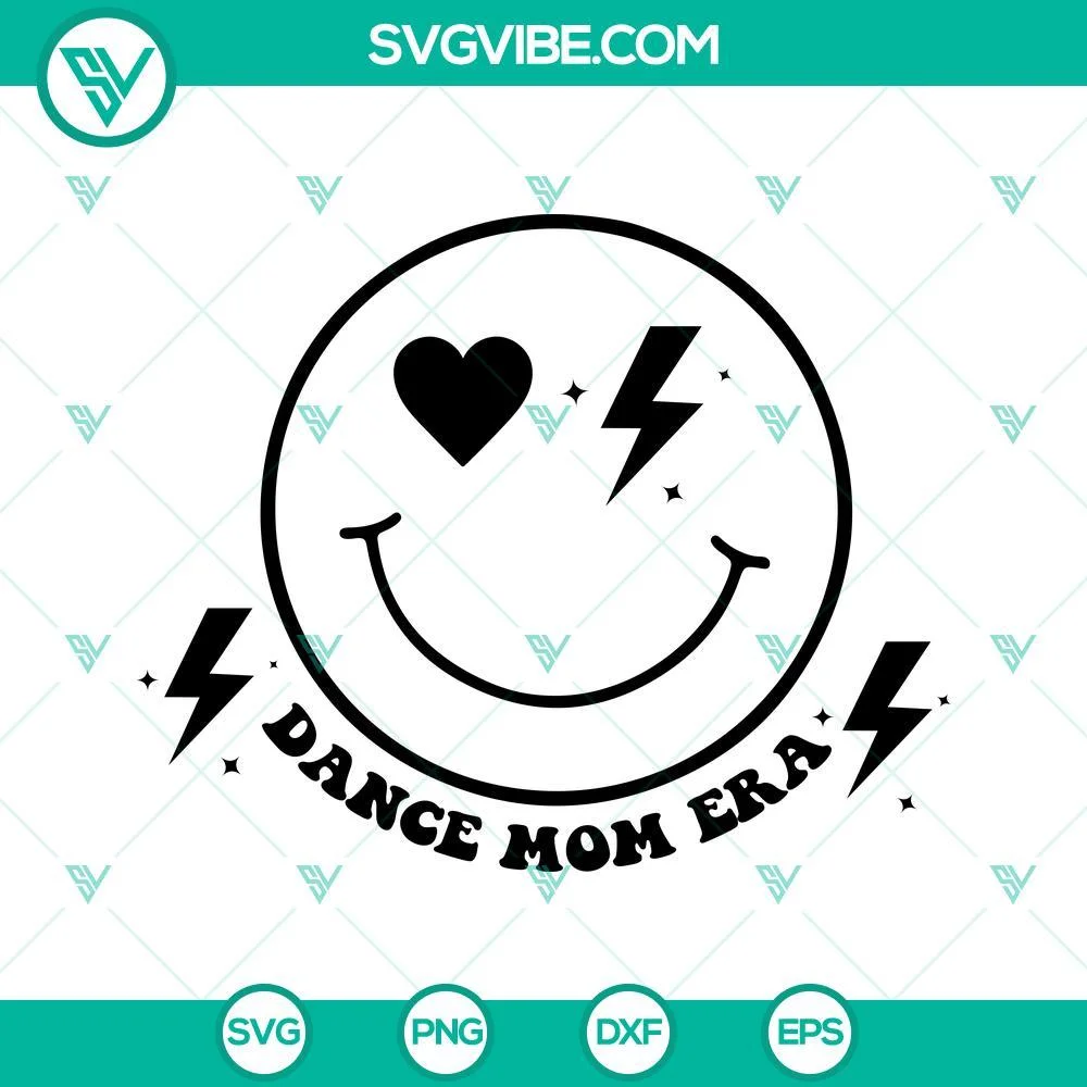 SVG Files, Trending, In My Dance Mom Era SVG File Bundle, Dance Mom SVG File, 2