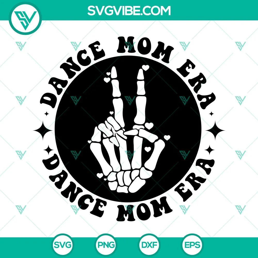 SVG Files, Trending, In My Dance Mom Era SVG Image, Dance Mama SVG File, Dance 1