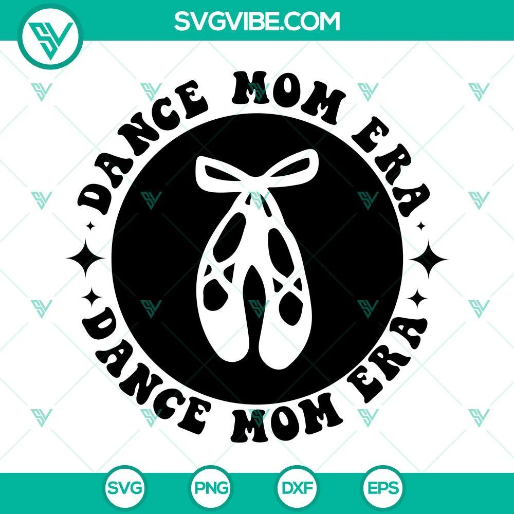 SVG Files, Trending, In My Dance Mom Era SVG Image, Dance Mama SVG File, Dance 3