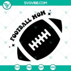 Football, Sports, SVG Files, In My Football Mom Era SVG File, Football Mama SVG 2