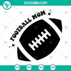 Football, Sports, SVG Files, In My Football Mom Era SVG Image, Football Mom SVG 4