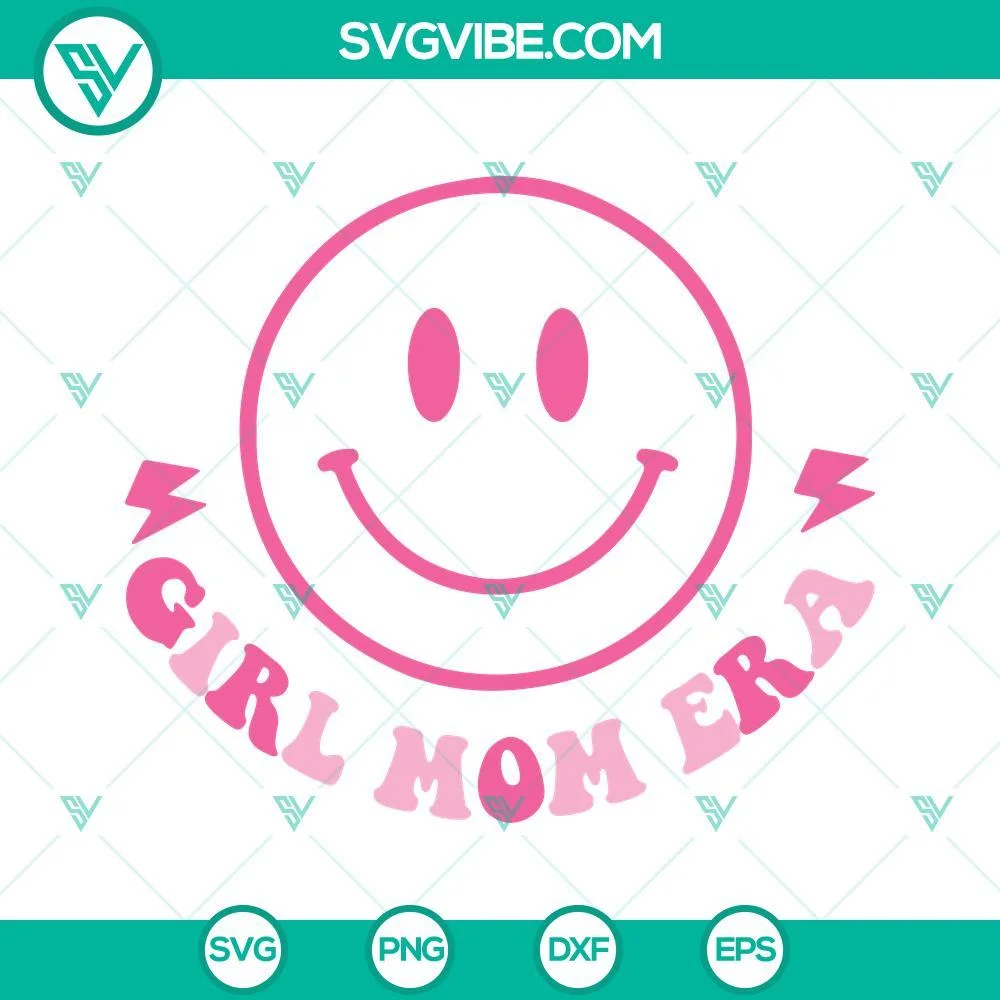 SVG Files, Trending, In My Girl Mom Era SVG File, Girl Mom Era SVG Files, 2