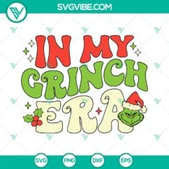 Christmas, SVG Files, In My Christmas Era Svg, Funny Christmas Svg, Christmas 3