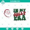 Santa Claus themed Christmas SVG files for crafting, featuring festive designs in PNG, DXF, and EPS formats. Perfect for holiday projects.