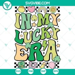 Musics, St Patrick's Day, SVG Files, In My Lucky Era SVG Image, Taylor Swift 4