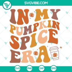 Fall, SVG Files, Happy Fall You All SVG File, Floral Pumpkin SVG Image, Retro 3