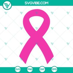 in october we wear pink svg pink ribbon svg breast cancer svg awareness ribbon svg 6 mockup