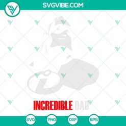 incredible dad and mom svg bob parr svg helen parr svg the incredible family svg png dxf eps 7 mockup