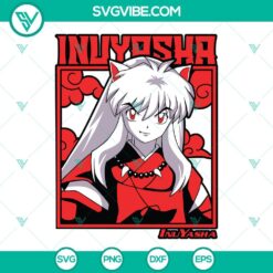 Anime, SVG Files, Kagome SVG Files, InuYasha SVG Image PNG DXF EPS Cut Files 4