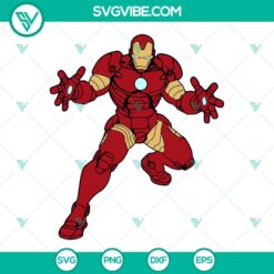 Iron Man SVG bundle featuring Tony Stark and The Avengers characters, ideal for crafts and digital projects.