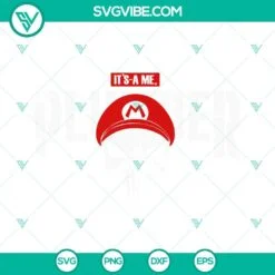 Movies, SVG Files, Is A Me The Plumber Super Mario Punisher SVG Image, Mario 2