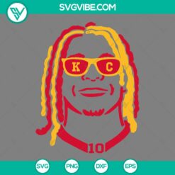 Isiah Pacheco SVG Files, Kansas City Chiefs SVG Images PNG Files