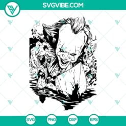 Halloween, SVG Files, IT Horror Movie SVG File, Pennywise SVG File, Georgie 22