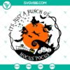 Hocus Pocus themed SVG design for Cricut, includes DXF and EPS files.