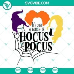 Halloween, SVG Files, It’s Just A Bunch Of Hocus Pocus SVG Images Files hocus 12