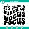Hocus Pocus SVG file for Halloween with various formats such as PNG, DXF, EPS.