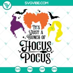 It&rsquo;s Just A Bunch Of Hocus Pocus SVG Download, Hocus Pocus SVG Image, Witch