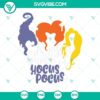 Halloween-themed SVG images PNG DXF EPS cut files with Hocus Pocus theme design. Perfect for crafting projects.