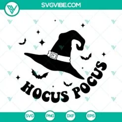 Halloween, SVG Files, It’s Hocus Pocus Time SVG Images, Halloween SVG Image 4