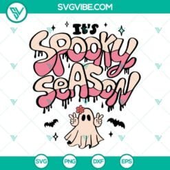 Halloween, SVG Files, It’s Spooky Season SVG Download, Halloween Ghost Spooky 16