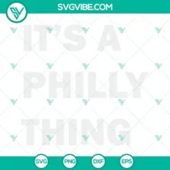 Football, Sports, SVG Files, Its a Philly Thing SVG Files, Go Birds SVG File, 3