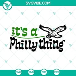 Football, Sports, SVG Files, Its Philly Thing SVG Images, Philly Football SVG 1