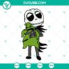 Jack and Baby Oogie Boogie SVG image featuring Jack Skellington SVG images from The Nightmare Before Christmas.