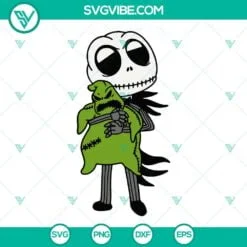 Halloween, Movies, SVG Files, Jack And Baby Oogie Boogie SVG Image, Jack 2