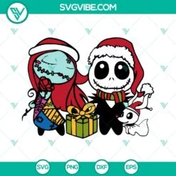 Christmas, SVG Files, Sandy Claws Believer Jack SVG Images, Jack Skellington 3