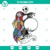 Jack and Sally Starbucks Cold Cup SVG files with Halloween full wrap design ideal for Halloween enthusiasts and DIY craft projects.