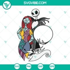 Halloween, Starbucks Cup Wrap, SVG Files, Jack And Sally Starbucks Cold Cup SVG 2