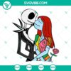 Jack and Sally Starbucks Cup SVG file with Jack Skellington, perfect for Halloween creations.