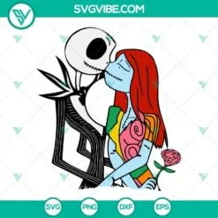 Movies, Starbucks Cup Wrap, SVG Files, Jack And Sally Starbucks Cup SVG File, 2